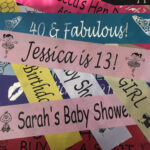 personalised sashes