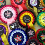 personalised rosettes